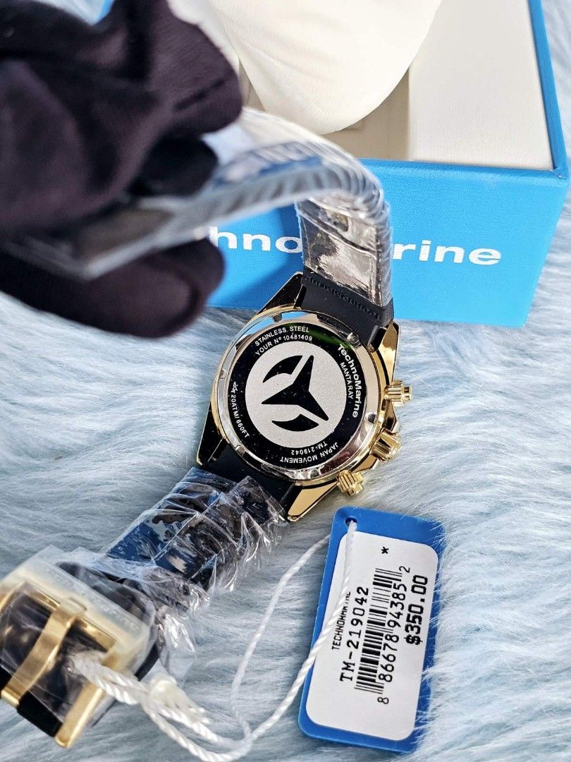 Free Shipping Technomarine Ladies watch (Category: Women's Watches) located in San Mateo. Submitted by watchhouseph (Listing ID 1281068018, Image 3). Description: TECHNOMARINE MANTA CHRONOGRAPH LADIES WATCH Model: AK3958BKGB - 100% brand new - 100% original - Money back guarantee if proven fake! - Mode of payment gcash, bank deposit/transfer. - Same day delivery via grab/lalamove (8am-4pm. we do not deliver in extreme weather conditions.) - Deliv