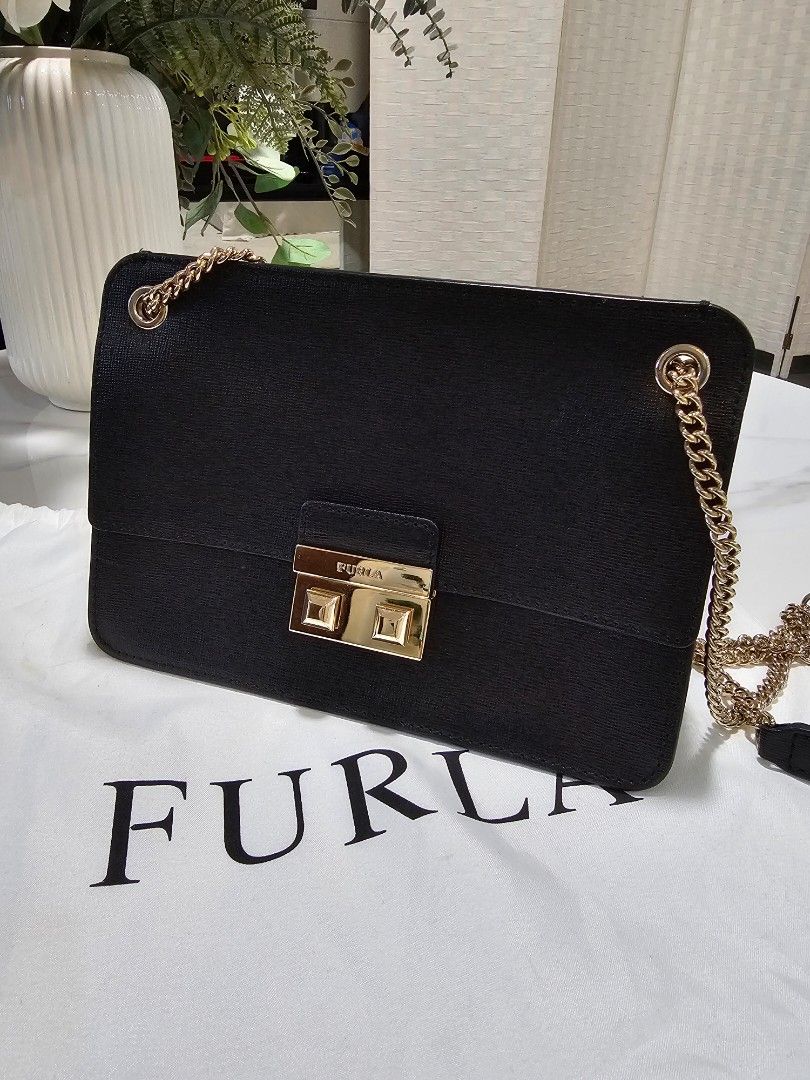 Furla online black bag