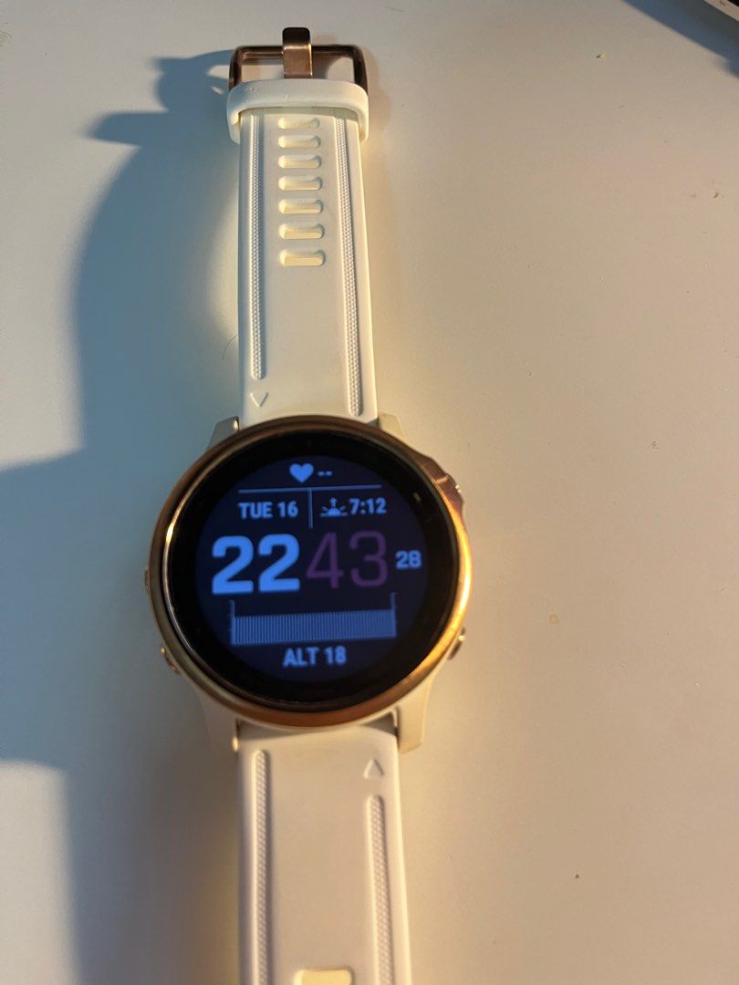 Garmin gps watch rose gold on sale