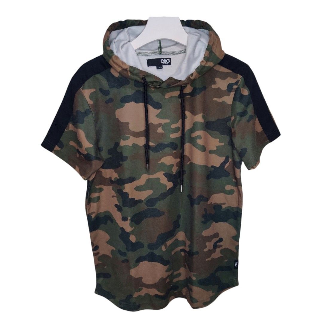 Camo short sleeve new arrivals hoodie
