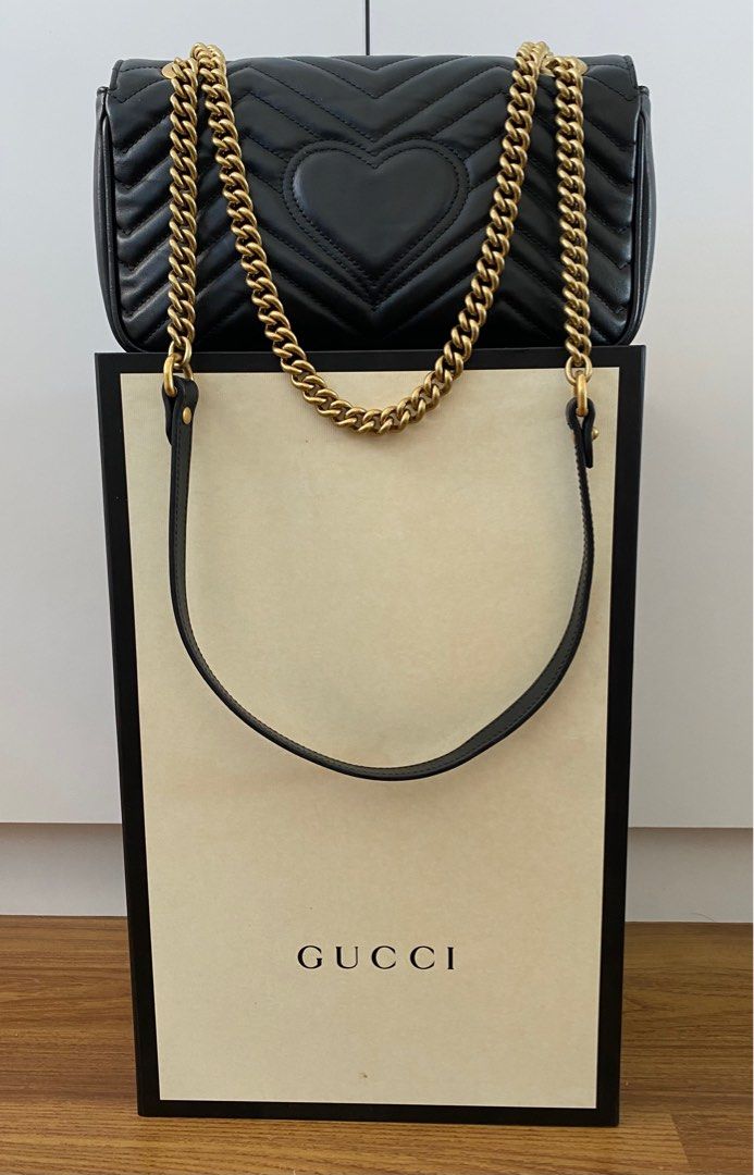 GG MARMONT SMALL MATELASS SHOULDER BAG Small Luxury Bags
