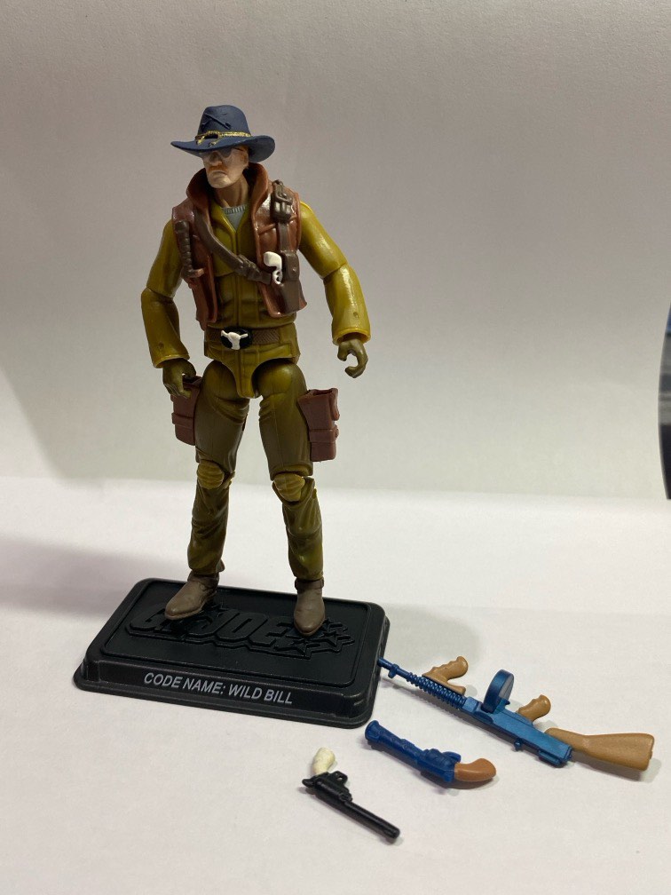 Gi joe wild bill action figure on sale