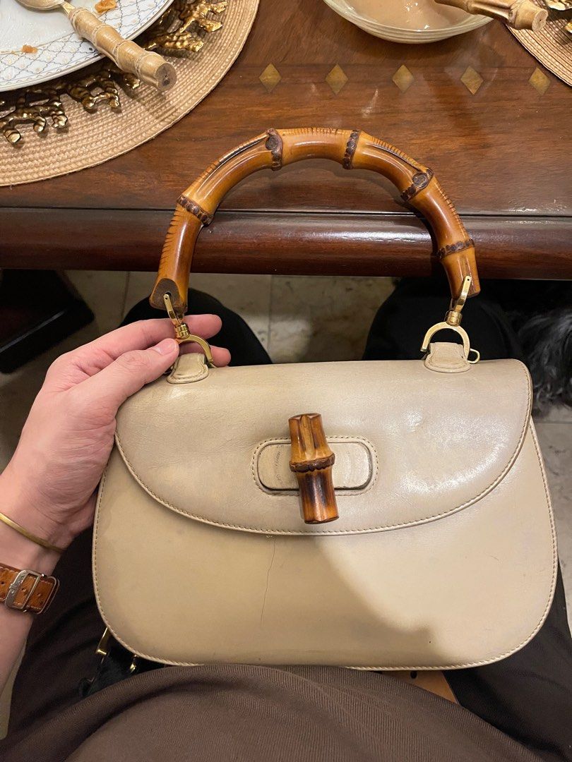 Gucci bamboo top handle store