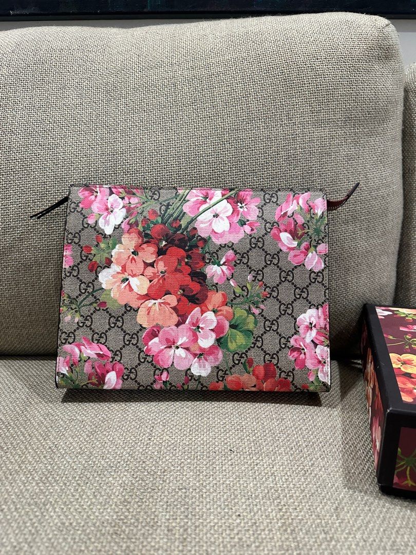 Gucci blooms shop large cosmetic case