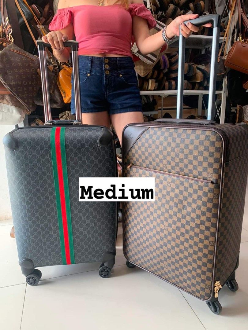 Gucci Lv Luggage (Category: Luxury Bags & Wallets) located in General Santos City (Dadiangas). Submitted by braverabbit.67 (Listing ID 1281175229, Image 2). Description: L V 🧳G🧳U🧳C Ci LuggageS🙏🏻🤩🤩 ‼️ AVAiL "Small Medium Large✔️✔️✔️ GOOD AS NEW!💯💯 PWEDing COP -SF via LBC para maS - MakaMura👌🏻.