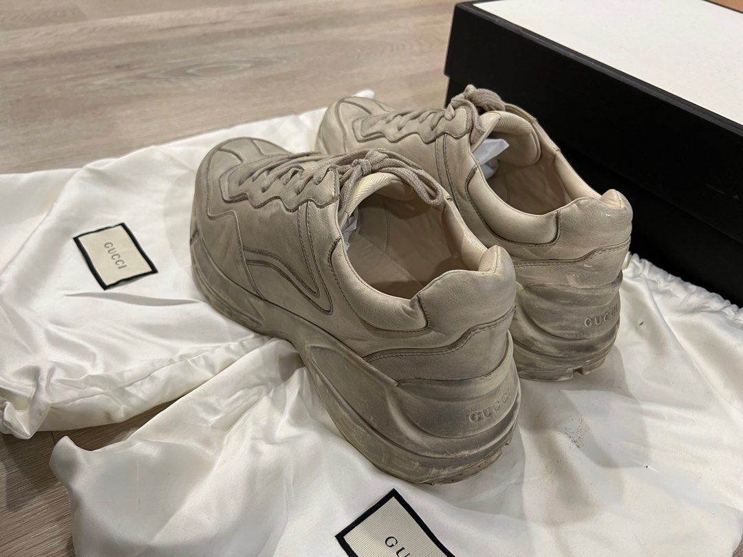 Gucci Rhyton Distressed Sneaker