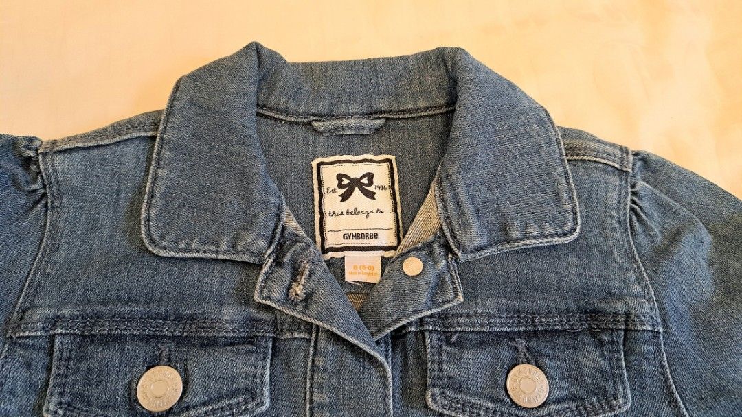 Gymboree top denim jacket