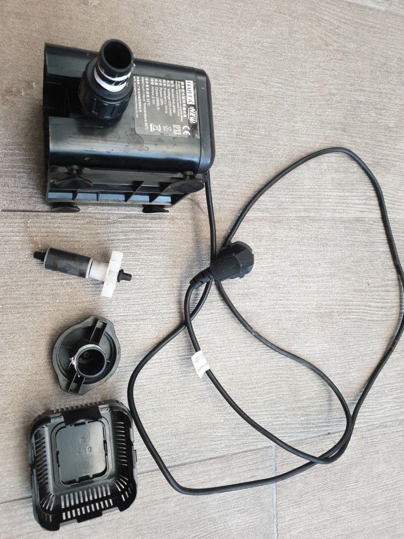Hailea HX-6530 water pump, Pet Supplies, Homes & Other Pet Accessories ...