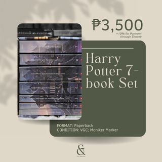 Harry Potter 7-book Boxed Set