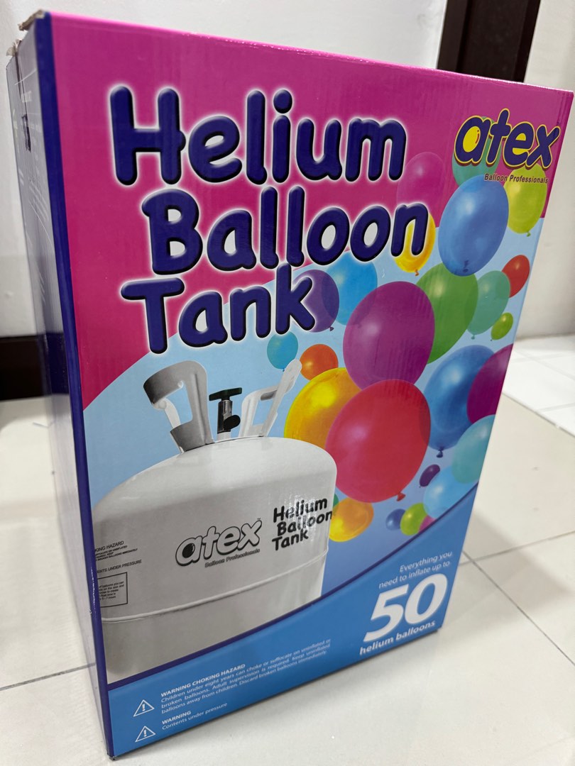 Helium balloon hot sale tank