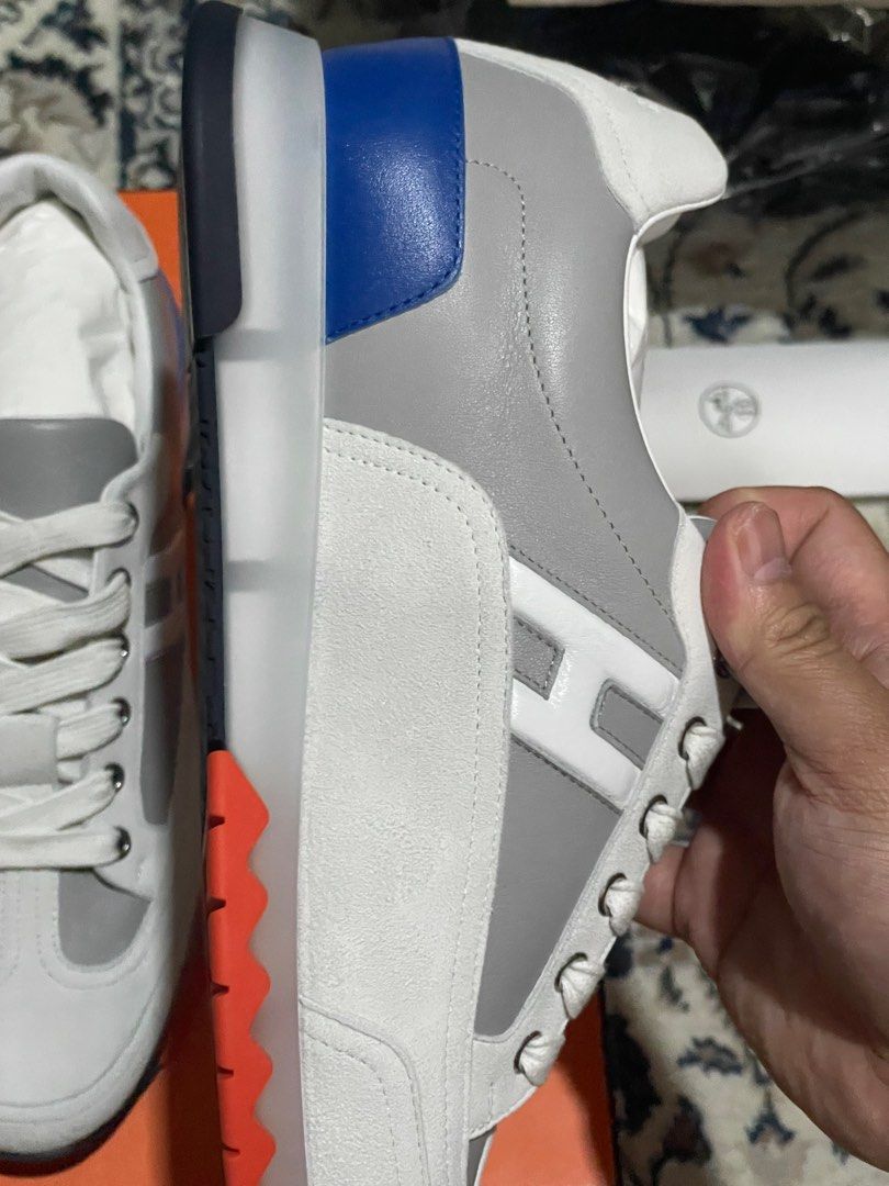 Mens hermes trainers best sale