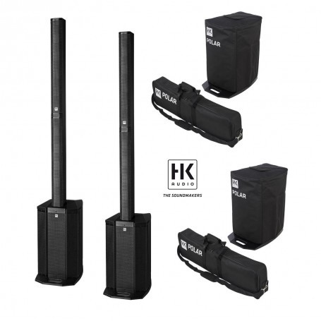  HK Audio Polar 12 Powered Column Array PA System