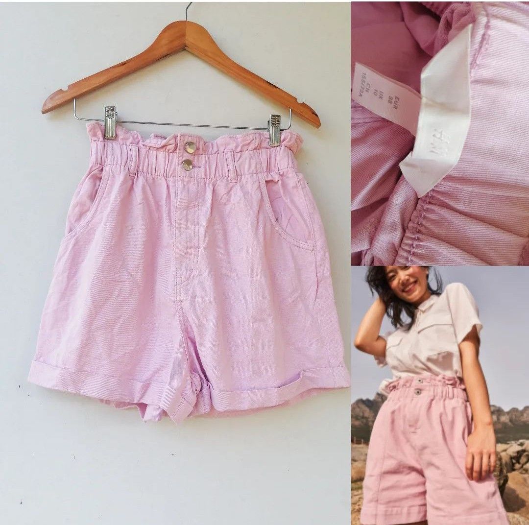 H M pink shorts Women s Fashion Bottoms Shorts on Carousell