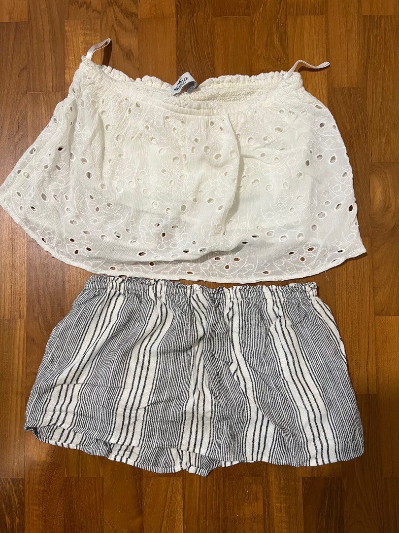 Hollister tube top Women s Fashion Tops Sleeveless on Carousell