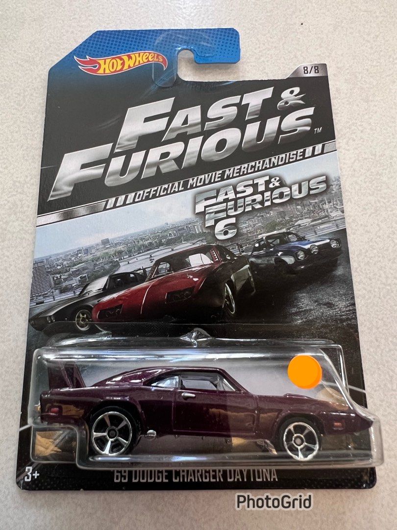 Hotwheels Fast And Furious 69 Dodge Charger Daytona Hobbies