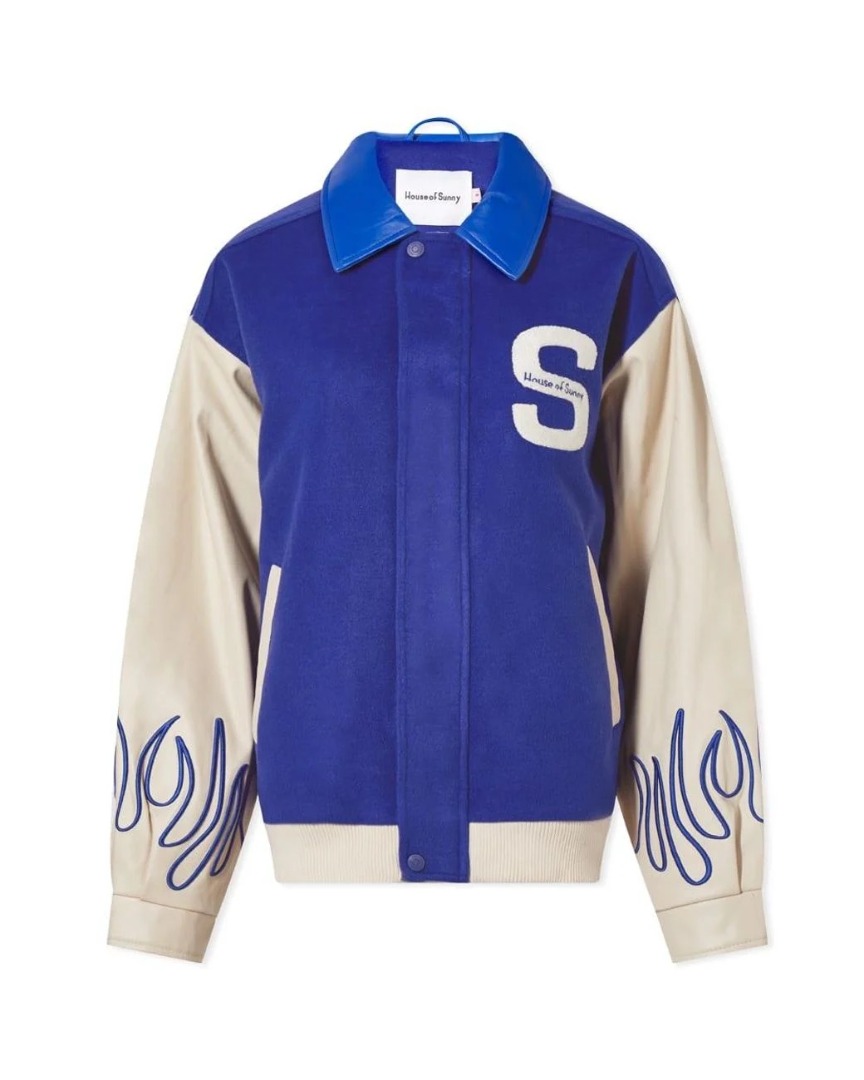 Calvin klein 205w39nyc varsity jacket discount