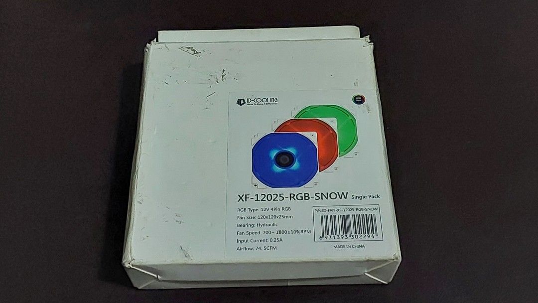 ID Cooling XF-12025-RGB- Snow Computer Case Fan (Category: Computer Parts) located in Quezon City. Submitted by gabs_a (Listing ID 1281135751, Image 1). Description: Computer Case Fan Brand: ID Cooling Model: XF-12025-RGB- Snow Color: White Led Color: Green, Red, Blue Power Pin: 4pins RGB Pin: 4pins Power: 12 Volts Comes with: Box Note: - As the difference between camera and computer display, there is a discrepancy on the color. - Kindly inform a