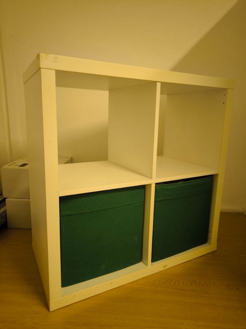 Ikea Kallax Shelving Unit White, Furniture & Home Living, Furniture