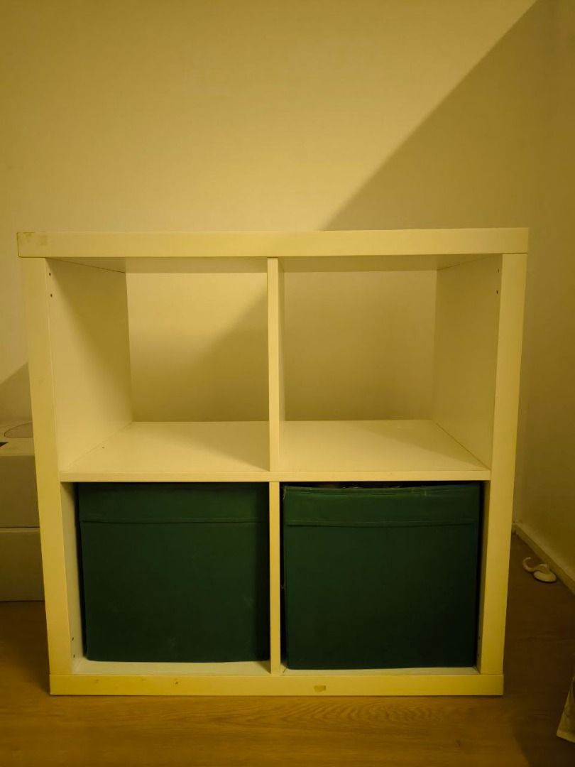 Ikea Kallax Shelving Unit White, Furniture & Home Living, Furniture