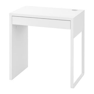 Ikea Micke Work Laptop Desk Table - White