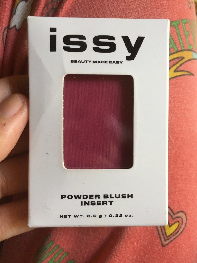Issy and Co blush in NASTY (Category: Makeup) located in Carmona. Submitted by sighhhjussss (Listing ID 1281006801, Image 1). Description: - just bought in issy site this month, literally brand new - just swatched this( VERY PIGMENTED) -rfs too bright for me and i hoard too many blush already😅.
