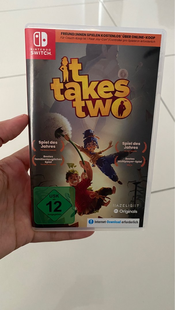 It Takes Two - Nintendo Switch Physical Card, Video Gaming, Video