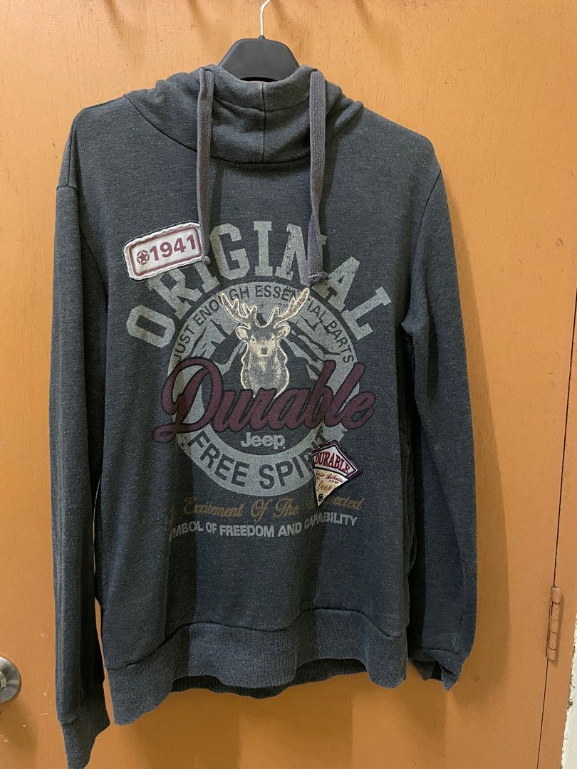 Jeep Durable Hoodies Men s Fashion Tops Sets Hoodies on Carousell