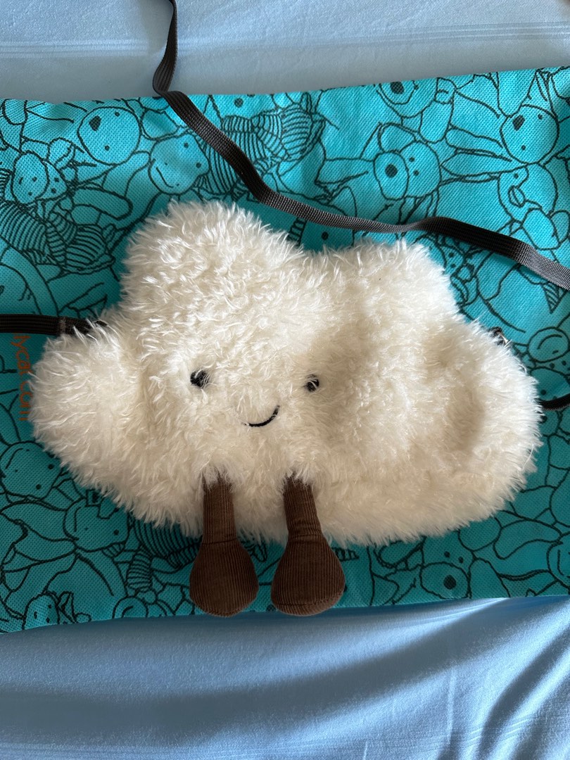 Jellycat Amuseable Cloud Bag, Babies & Kids, Babies & Kids Fashion on ...