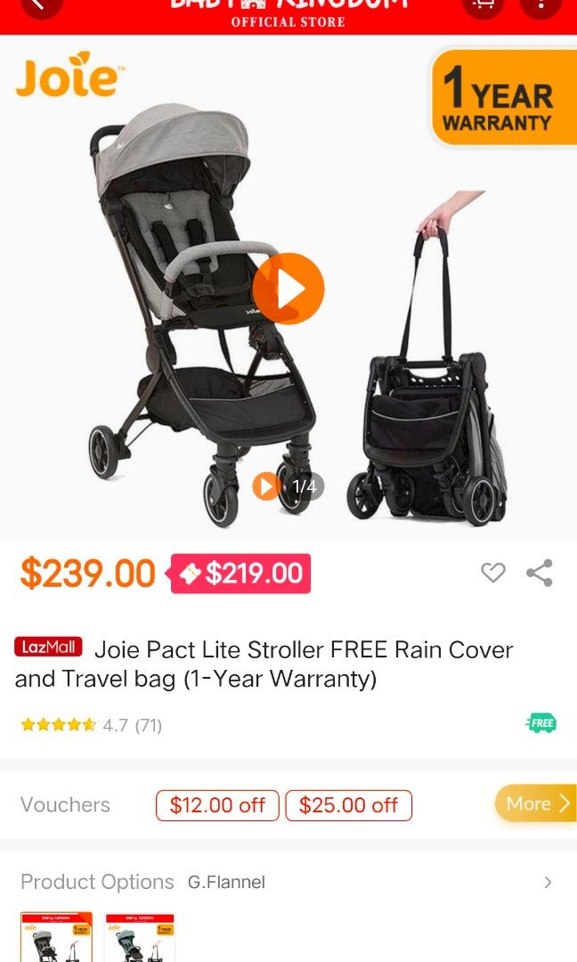 Joie baby hotsell bag