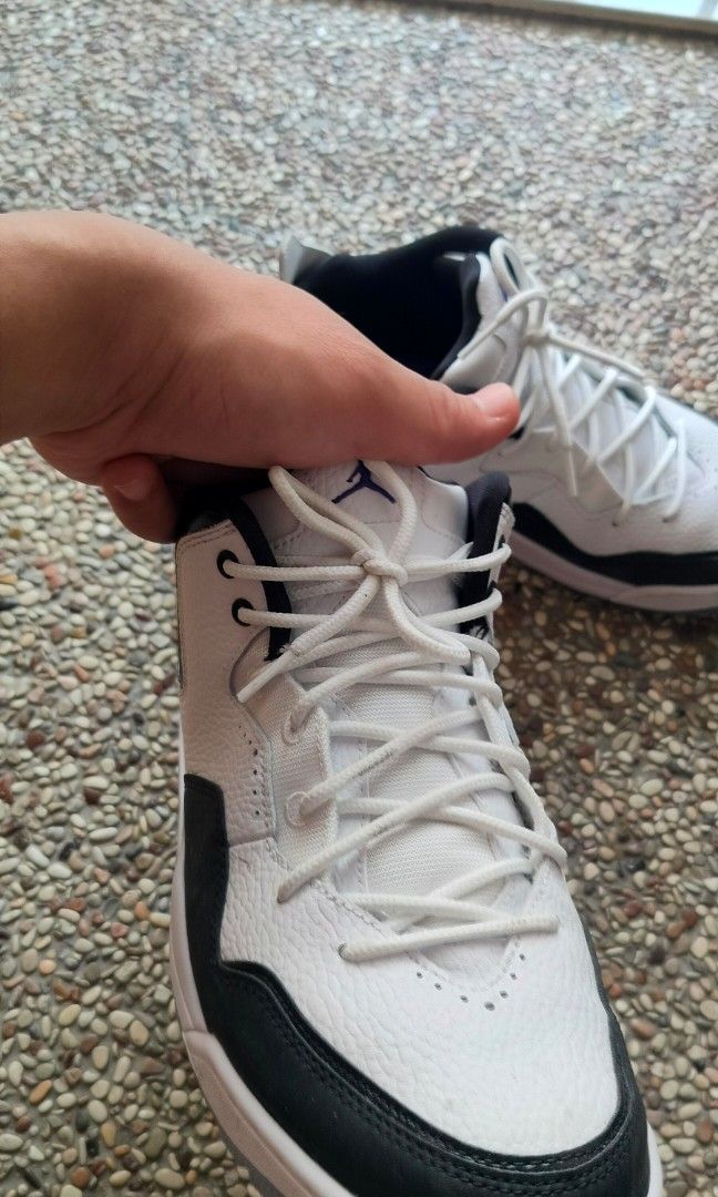 Nike air jordan courtside 23 white black store