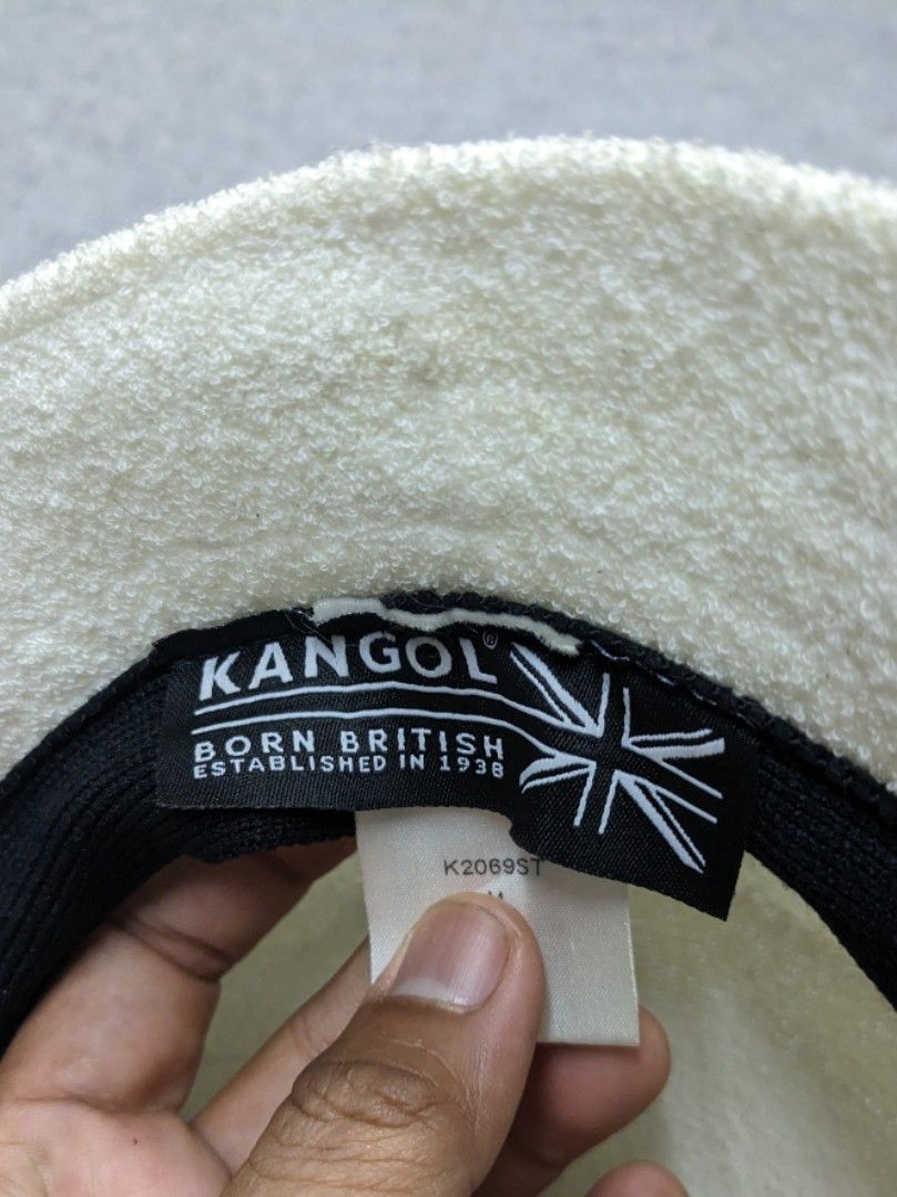 KANGOL British Bermuda Fisherman Bucket Hat White Fleece Brim (Category: Caps & Hats) located in Santa Rosa. Submitted by sergids (Listing ID 1281115504, Image 3). Description: KANGOL British Bermuda Fisherman Bucket Hat White Fleece Brim.