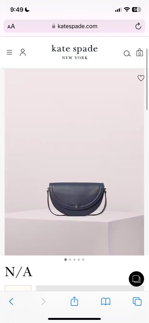Kate Spade Andi Half Moon Crossbody Bag