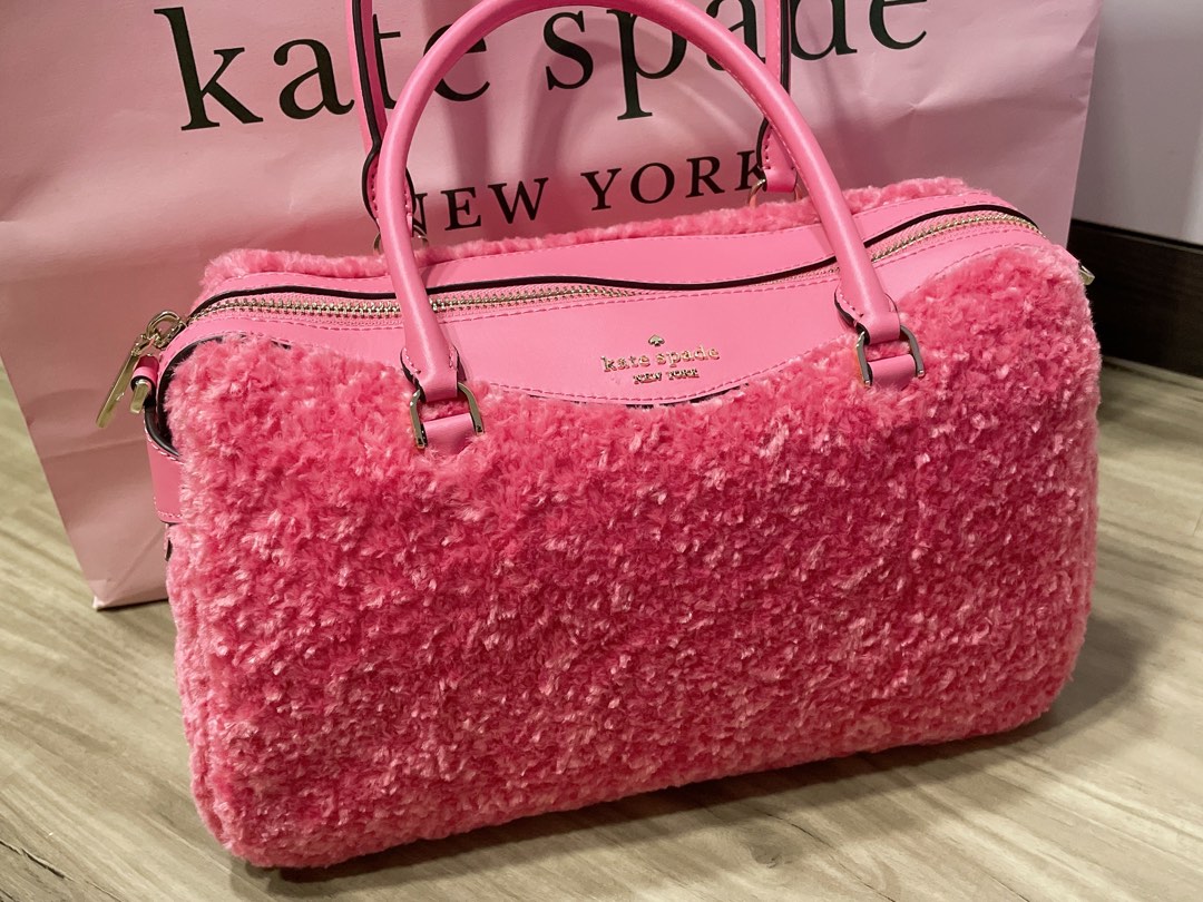 Amazon.com: Kate Spade New York Glimmer Glitter Medium Compact Bifold  Wallet In Mitten Pink : Clothing, Shoes & Jewelry
