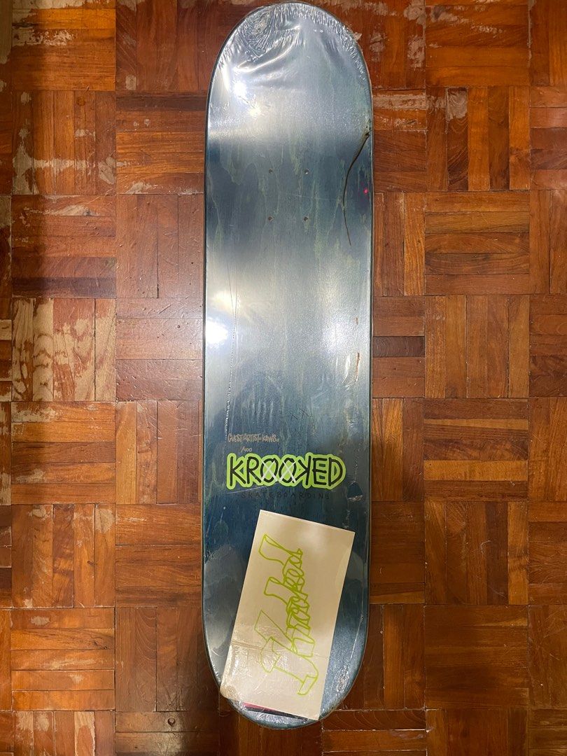 スケートボード　KAWS ×Mark Gonzales KAWS X KROOKED (MARK GONZALES) KAWS X KROOKED （馬克·干沙爾