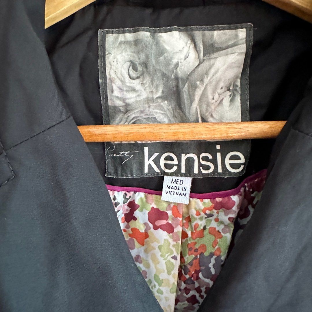 Kensie peplum coat sale