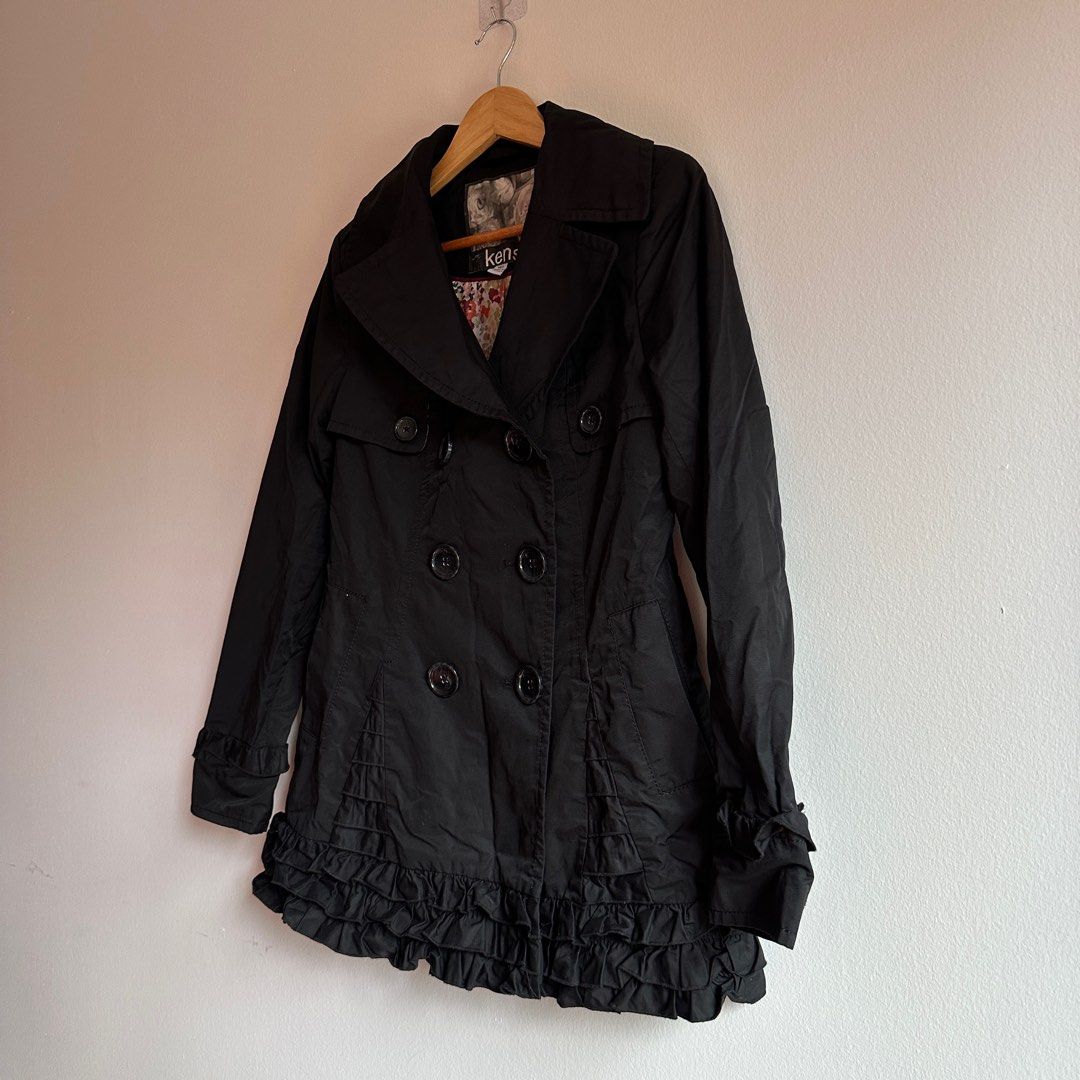 Kensie discount black coat