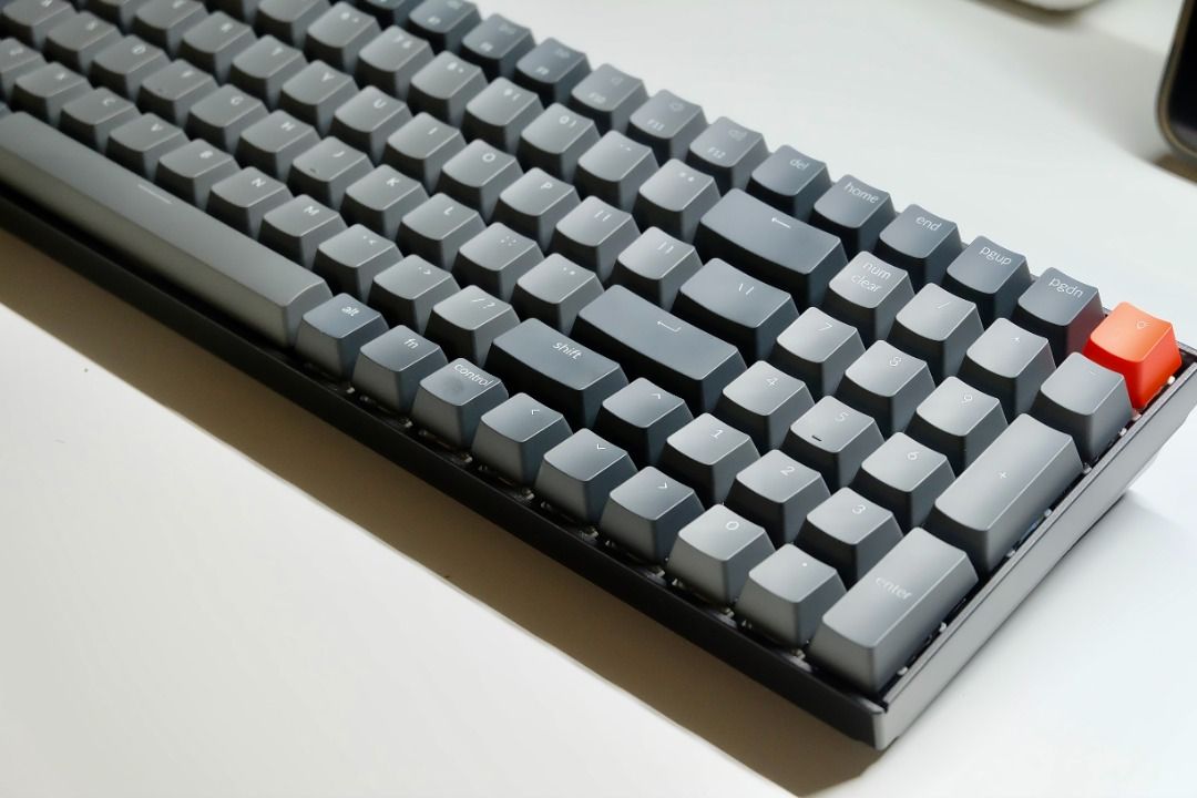 Keychron K4 V2 Hotswap Plastic Frame White LED Gateron G Pro Wireless ...