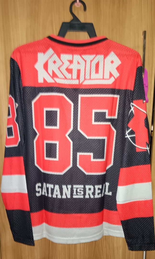 Satan hockey jersey top