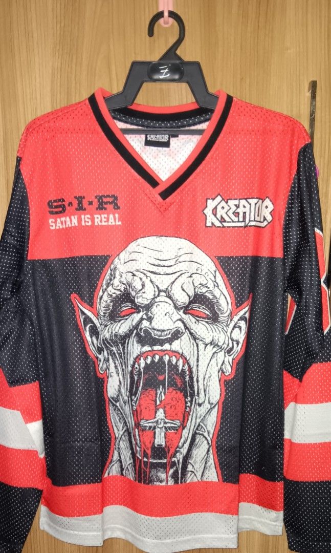 Satan hot sale hockey jersey