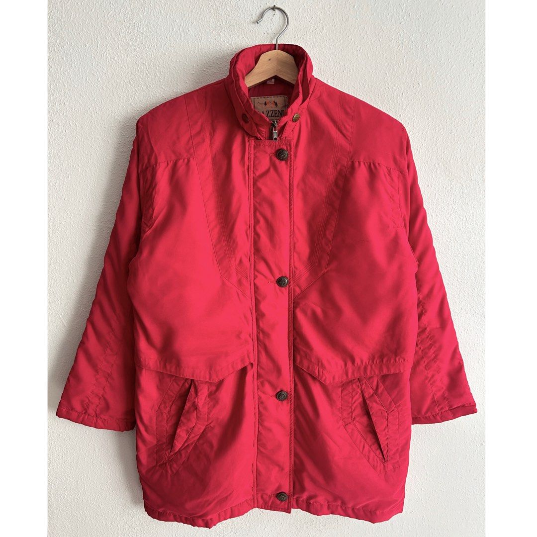 Red sales long jackets