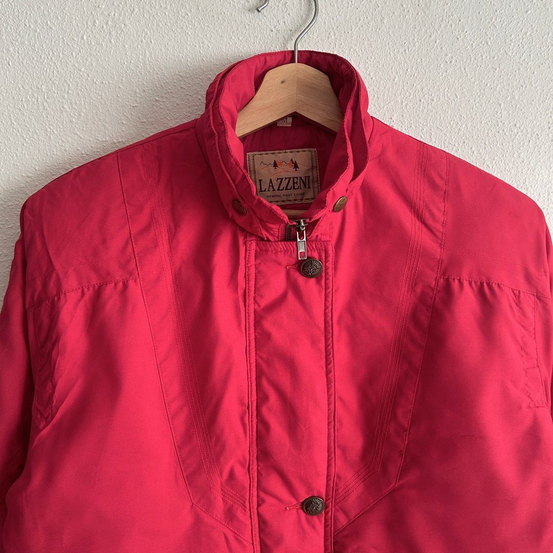 Red long sleeve jacket hotsell
