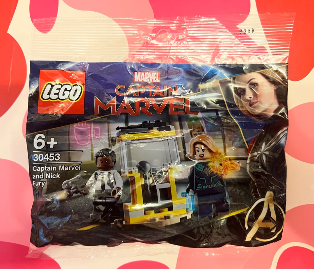 LEGO 30453 Marvel Captain Marvel and Nick Fury Minifigure Polybag Carousell
