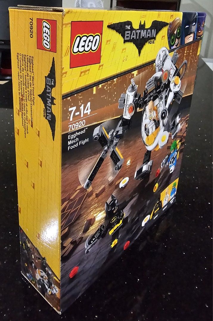 LEGO 70920 Egghead Mech Food Fight The Batman Movie Hobbies