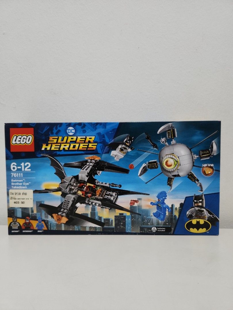 Lego super heroes batman brother eye takedown hot sale