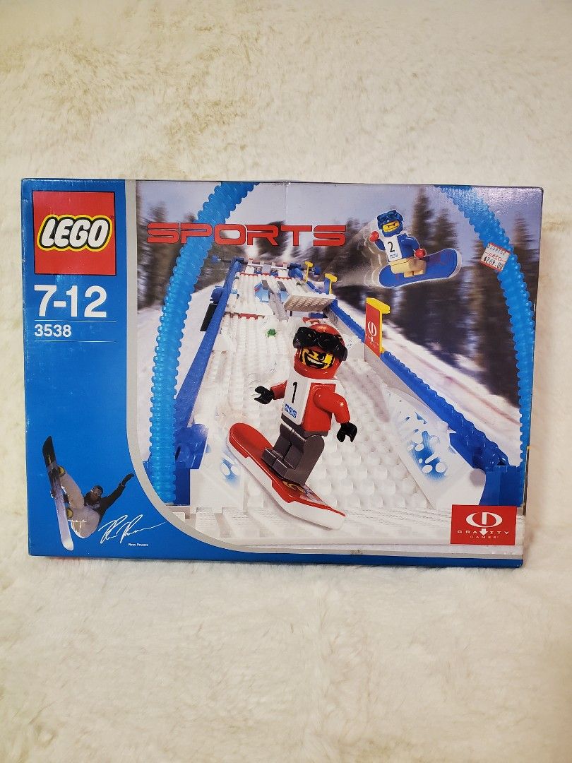 Lego Sports 3538 Snowboard Boarder Cross Race Year 2003, 男裝
