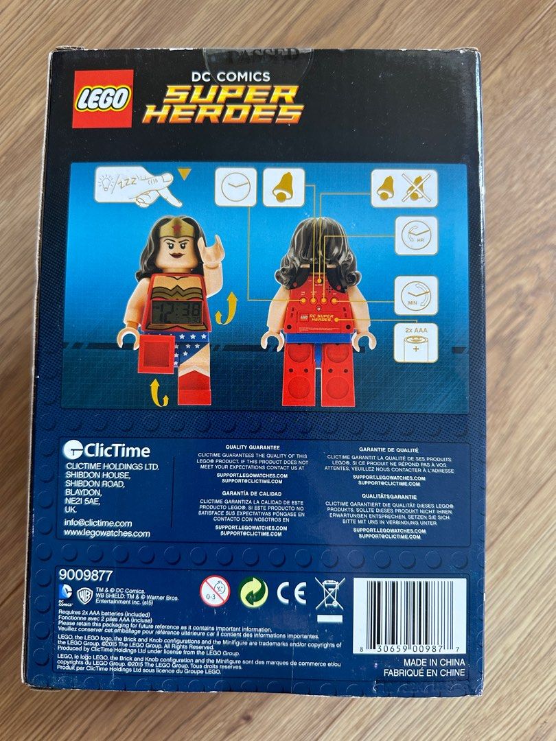 Lego wonder new arrivals woman alarm clock