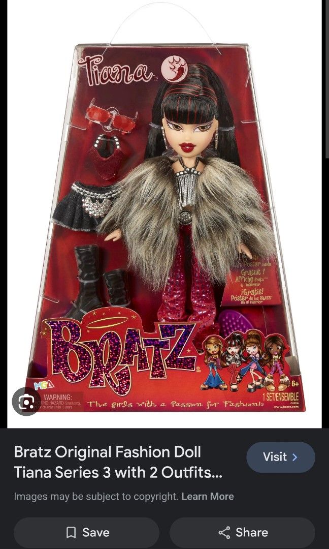  Bratz Original Fashion Doll Fianna Series 3 with 2