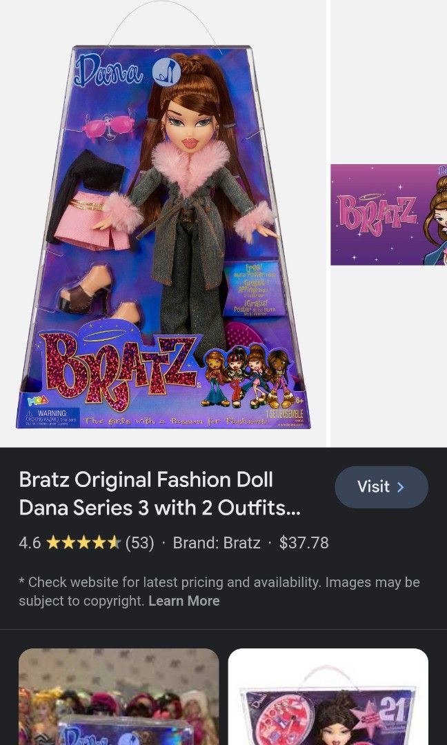 LF Bratz dolls series 3 Dana,Fianna and Tiana Reproductions, Hobbies ...