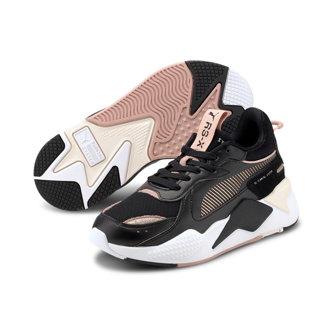 Limited Edition Puma Black Rose Gold RS X Mono Metal WN s Women s
