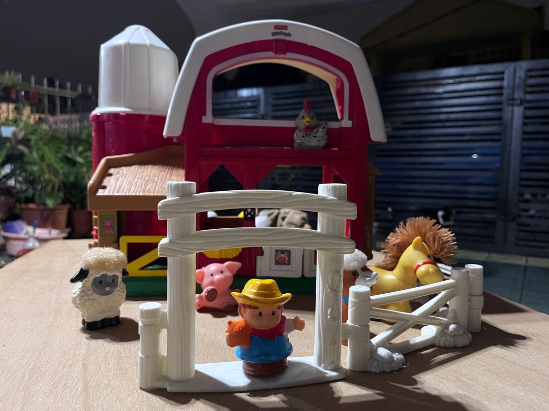 Little People Animal Sound Farm Hobbies Toys Toys Games on